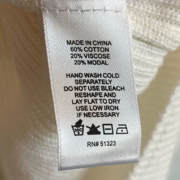 1.STATE RUFFLED TIERED PULLOVER CREAM SWEATER - Picture 8 of 9